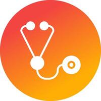 Stethoscope Creative Icon Design vector