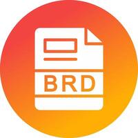 BRD Creative Icon Design vector