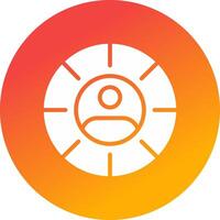 Targeting Creative Icon Design vector