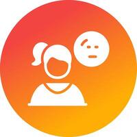 Meh Creative Icon Design vector