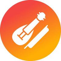 Violin Creative Icon Design vector