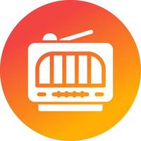 Radio Creative Icon Design vector