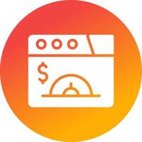 Project Dashboard Creative Icon Design vector