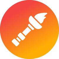 Torch Creative Icon Design vector