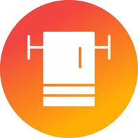 Towel Creative Icon Design vector