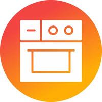 Oven Creative Icon Design vector