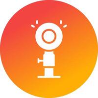 Light Creative Icon Design vector
