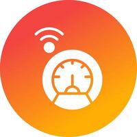 Smart Meter Creative Icon Design vector