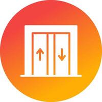 Elevator Creative Icon Design vector