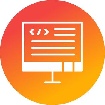 Code Creative Icon Design vector