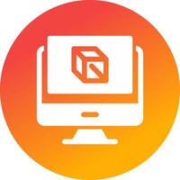 3D Design Creative Icon Design vector