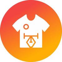 T Shirt Creative Icon Design vector