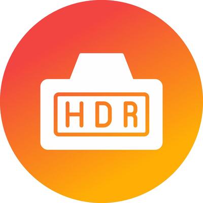 Hdr Creative Icon Design