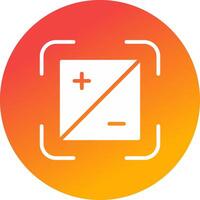 Exposure Creative Icon Design vector