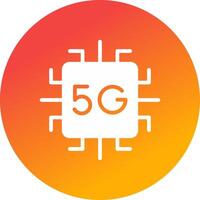 diseño de icono creativo 5g vector