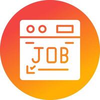 Job Creative Icon Design vector