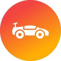 Super Car Creative Icon Design vector