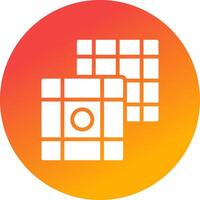 Tiles Creative Icon Design vector