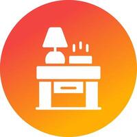 Nightstand Creative Icon Design vector