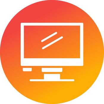 Lcd Creative Icon Design vector
