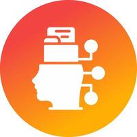 Intelligent Data Creative Icon Design vector