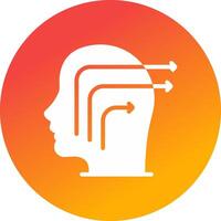 Knowledge Extraction Creative Icon Design vector