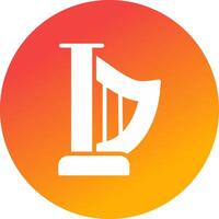 Harp Creative Icon Design vector