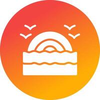 Rainbow Creative Icon Design vector