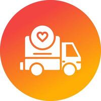 Delivery Creative Icon Design vector