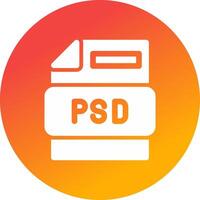 diseño de icono creativo de archivo psd vector