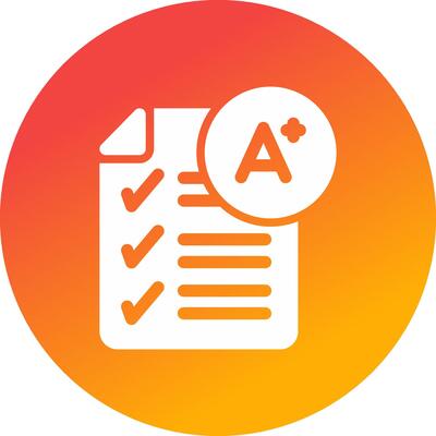 Grade Creative Icon Design