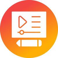 Create Content Creative Icon Design vector
