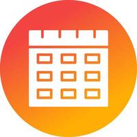 Calendar Creative Icon Design vector