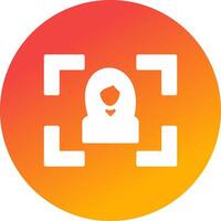 Portrait Creative Icon Design vector