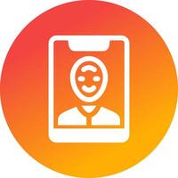 Video Call Creative Icon Design vector