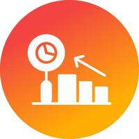 Predictive Analytics Creative Icon Design vector