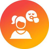 Calm Down Creative Icon Design vector
