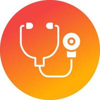 Stethoscope Creative Icon Design vector