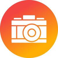 Camera Creative Icon Design vector