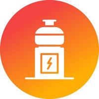 Energy Drink Creative Icon Design vector