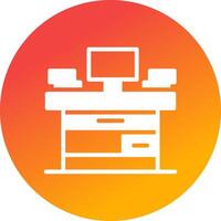 Desk Creative Icon Design vector