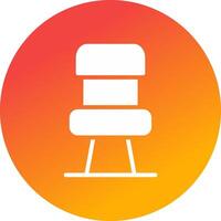 Chair Creative Icon Design vector