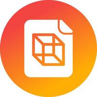 3D Design Creative Icon Design vector