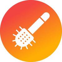 Toilet Brush Creative Icon Design vector