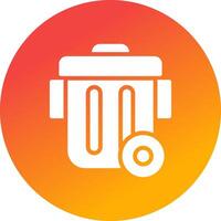 Bin Creative Icon Design vector