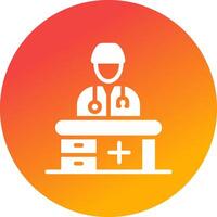 Doctor Office Creative Icon Design vector