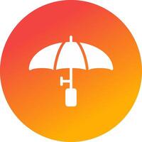 Umbrella Creative Icon Design vector