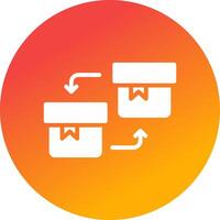 Replacement Creative Icon Design vector