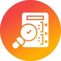 Proofreading Creative Icon Design vector