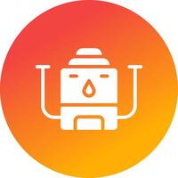 Water Boiler Creative Icon Design vector